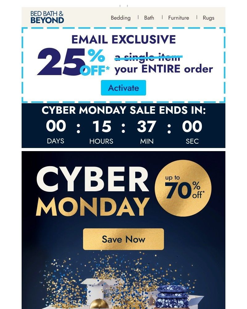 Screenshot of email with subject /media/emails/cyber-monday-just-clocked-in25-off-your-cart-905e55-cropped-a730db60.jpg
