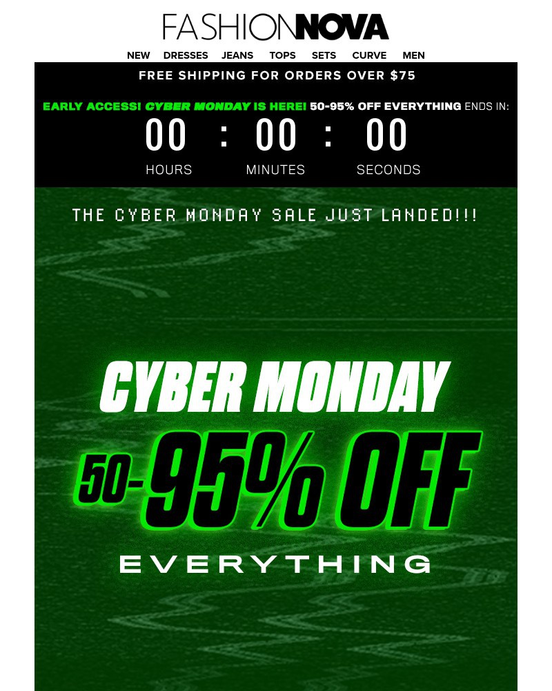 Screenshot of email with subject /media/emails/cyber-monday50-95-off-everything-9314e8-cropped-6466cd86.jpg