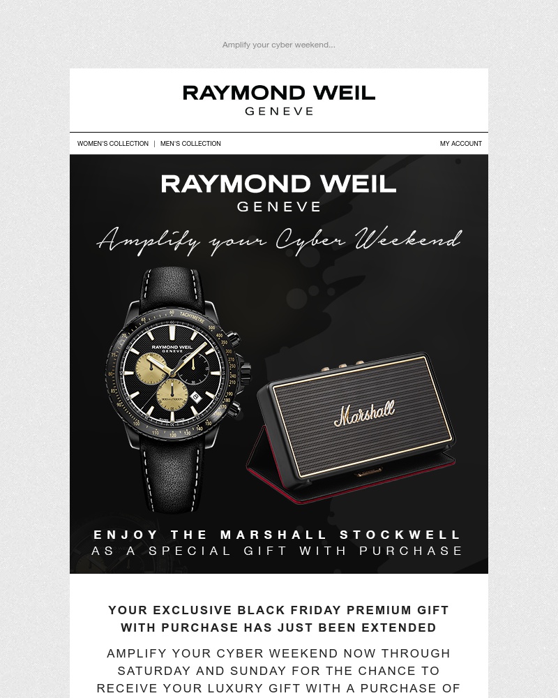 Screenshot of email with subject /media/emails/cyber-weekend-exclusive-marshall-stockwell-gift-cropped-53dd7f90.jpg