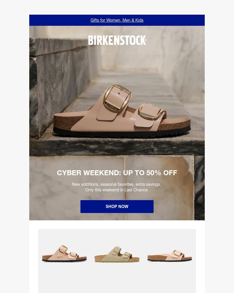 Screenshot of email with subject /media/emails/cyber-weekend-only-up-to-50-off-last-chance-b489bf-cropped-81bd10b6.jpg