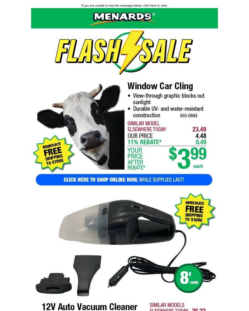 Screenshot of email with subject /media/emails/dash-camera-only-699-after-rebate-3a2e60-cropped-7db55817.jpg