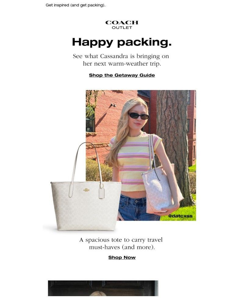 Screenshot of email with subject /media/emails/datcxsss-getaway-go-tos-179fbe-cropped-f3772ecb.jpg