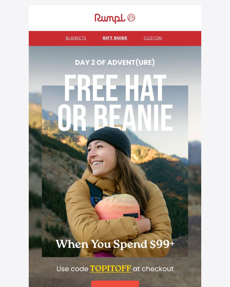 Screenshot of email with subject /media/emails/day-2-of-adventure-free-hat-or-beanie-when-you-spend-99-e70614-cropped-a2a60970.jpg