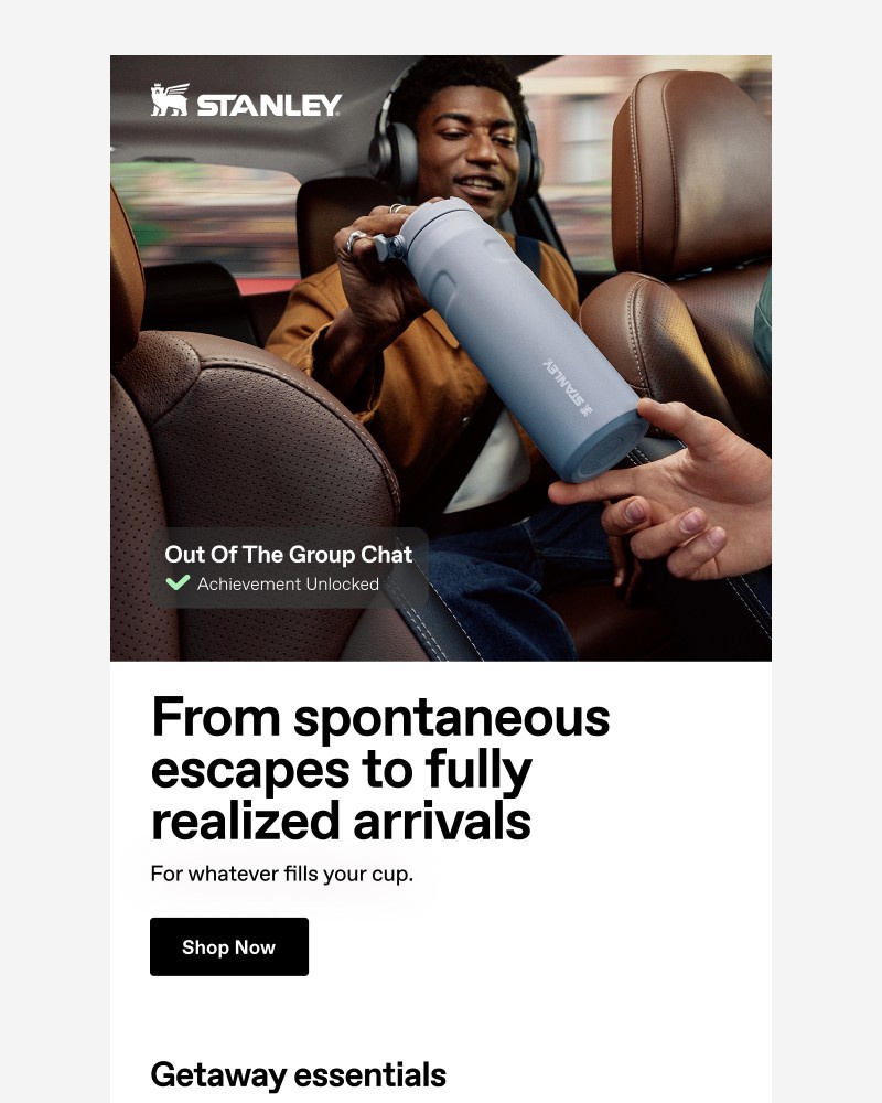 Screenshot of email sent to a Stanley Newsletter subscriber