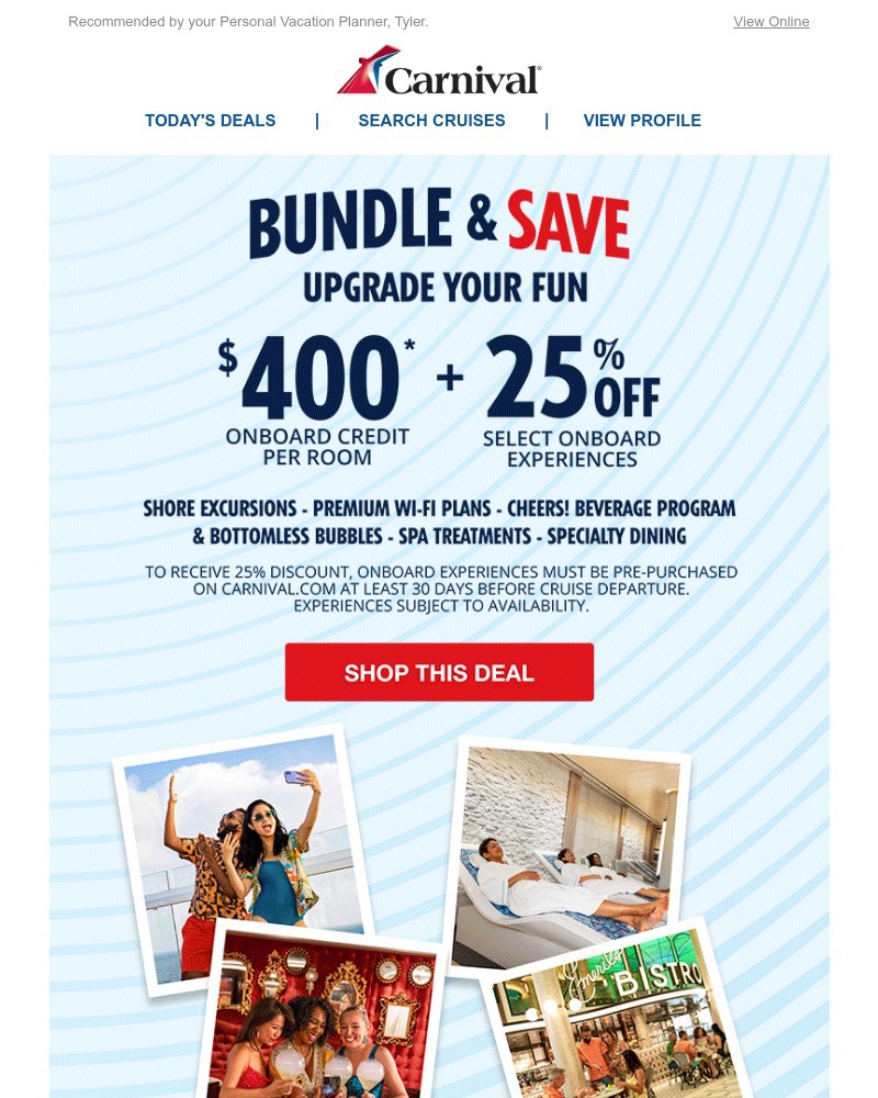 Screenshot of email with subject /media/emails/deal-alert-400-onboard-credit-and-25-off-onboard-experiences-e8fb4a-cropped-a4864176.jpg