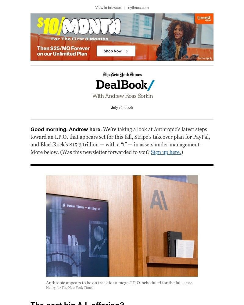 Screenshot of email with subject /media/emails/dealbook-anthropic-inches-toward-a-mega-ipo-992bf3-cropped-9c7ebe7d.jpg