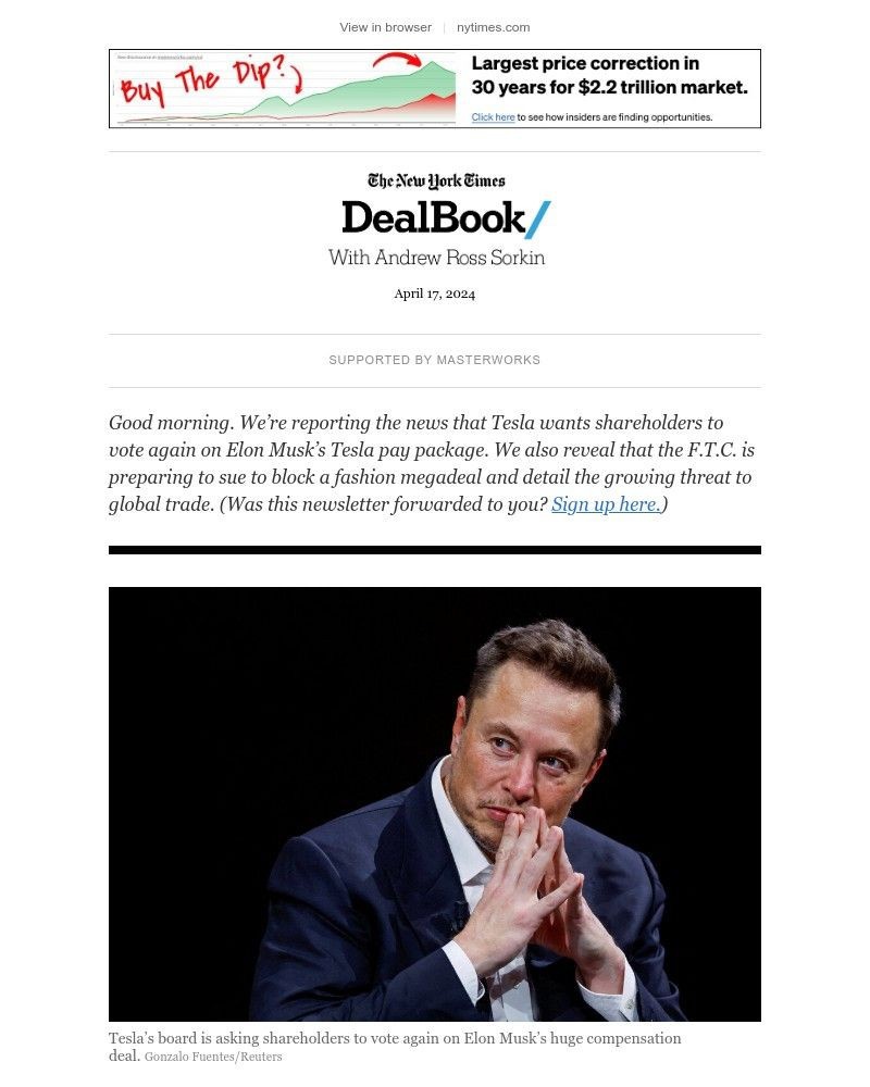 Screenshot of email with subject /media/emails/dealbook-breaking-teslas-new-showdown-on-musks-pay-467c30-cropped-8e279ea0.jpg