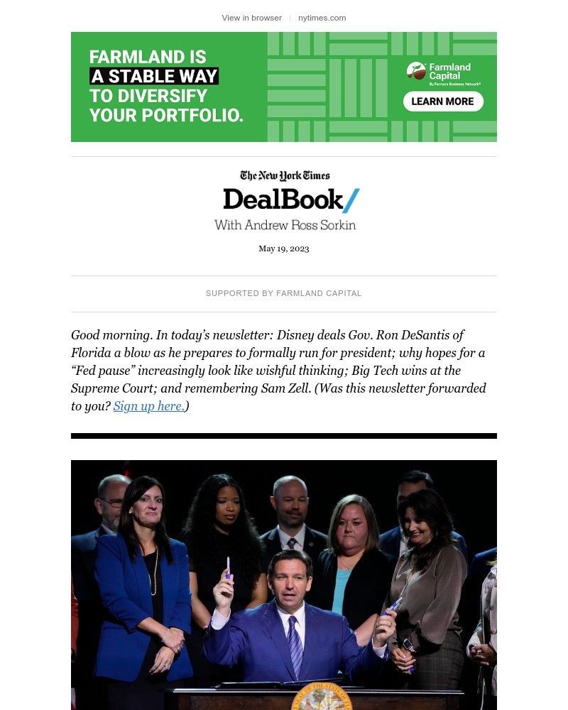 Screenshot of email with subject /media/emails/dealbook-disneys-1-billion-blow-to-desantis-0a91ad-cropped-b682428e.jpg