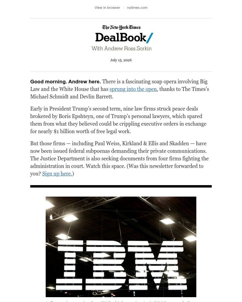 Screenshot of email with subject /media/emails/dealbook-ibms-canary-in-the-coal-mine-ae0f31-cropped-071e5cd0.jpg