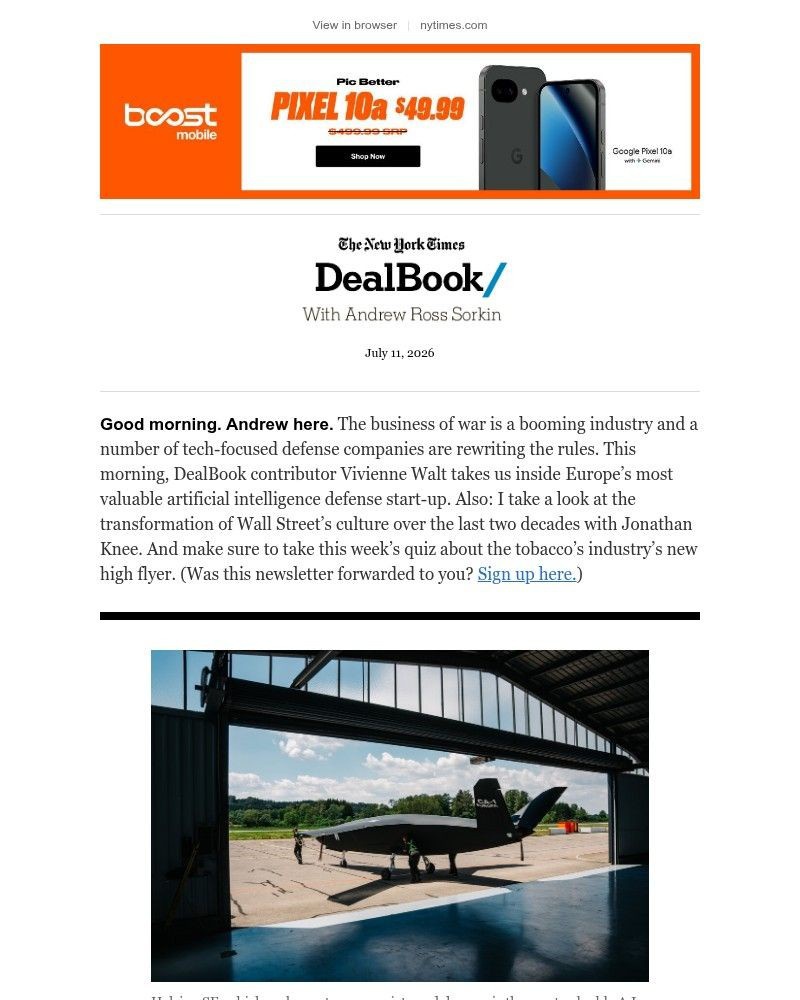 Screenshot of email with subject /media/emails/dealbook-secret-drone-factory-27e52a-cropped-8cd4334c.jpg