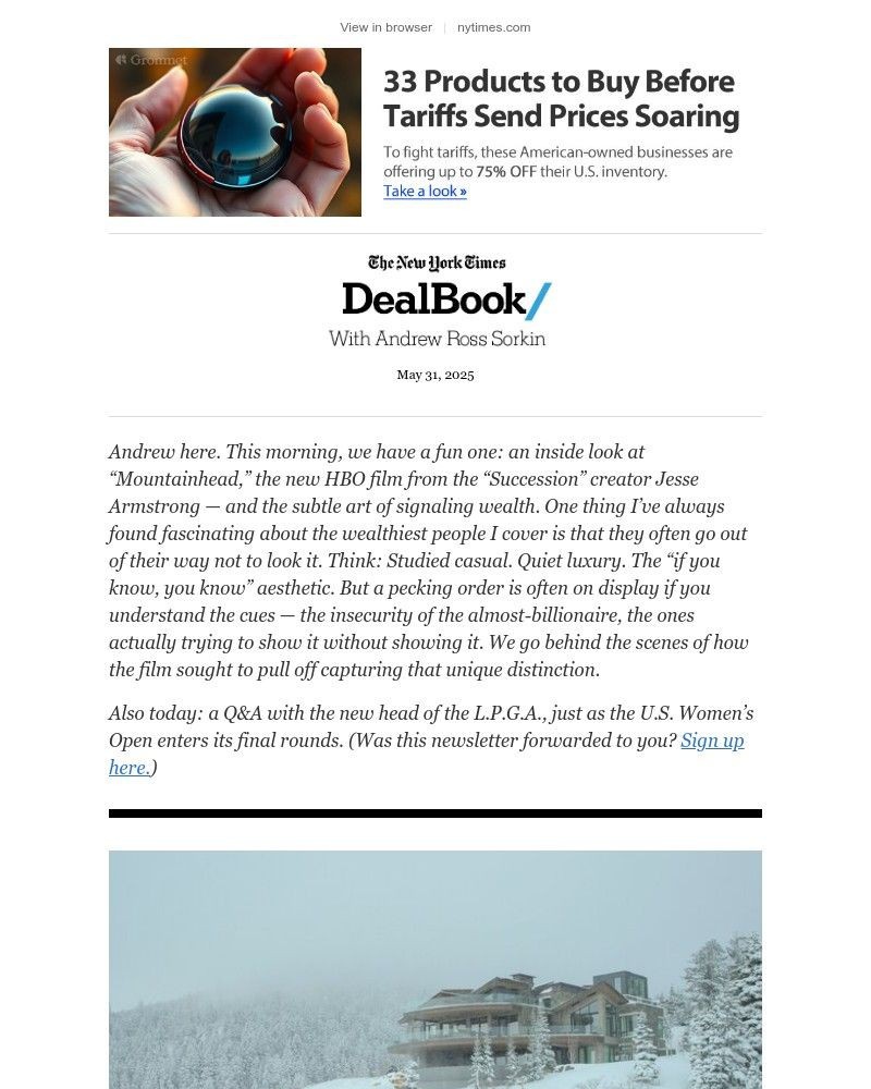 Screenshot of email with subject /media/emails/dealbook-tastefully-ostentatious-017a60-cropped-cf97be37.jpg
