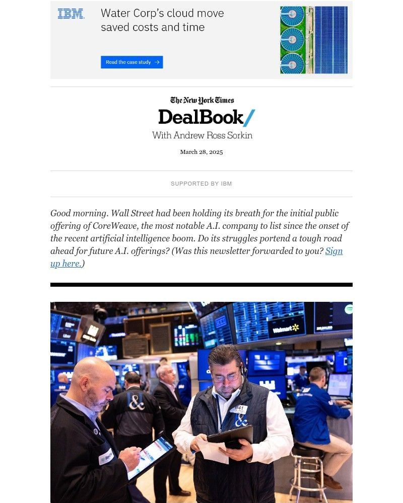 Screenshot of email with subject /media/emails/dealbook-the-coreweave-question-fa8a0a-cropped-fb2c364f.jpg