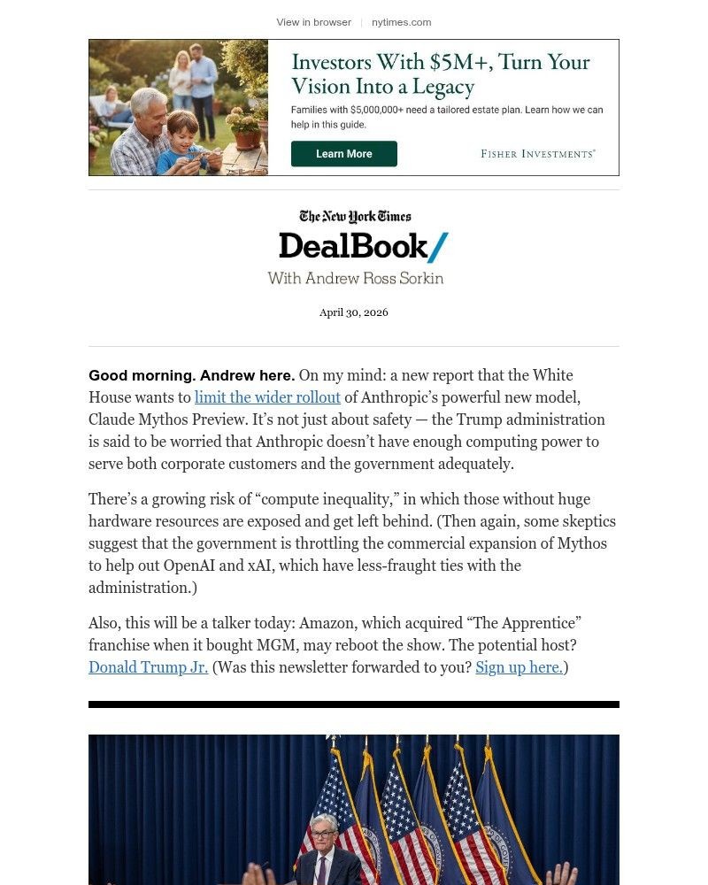 Screenshot of email with subject /media/emails/dealbook-trumps-new-fed-drama-58f7e9-cropped-07a700af.jpg