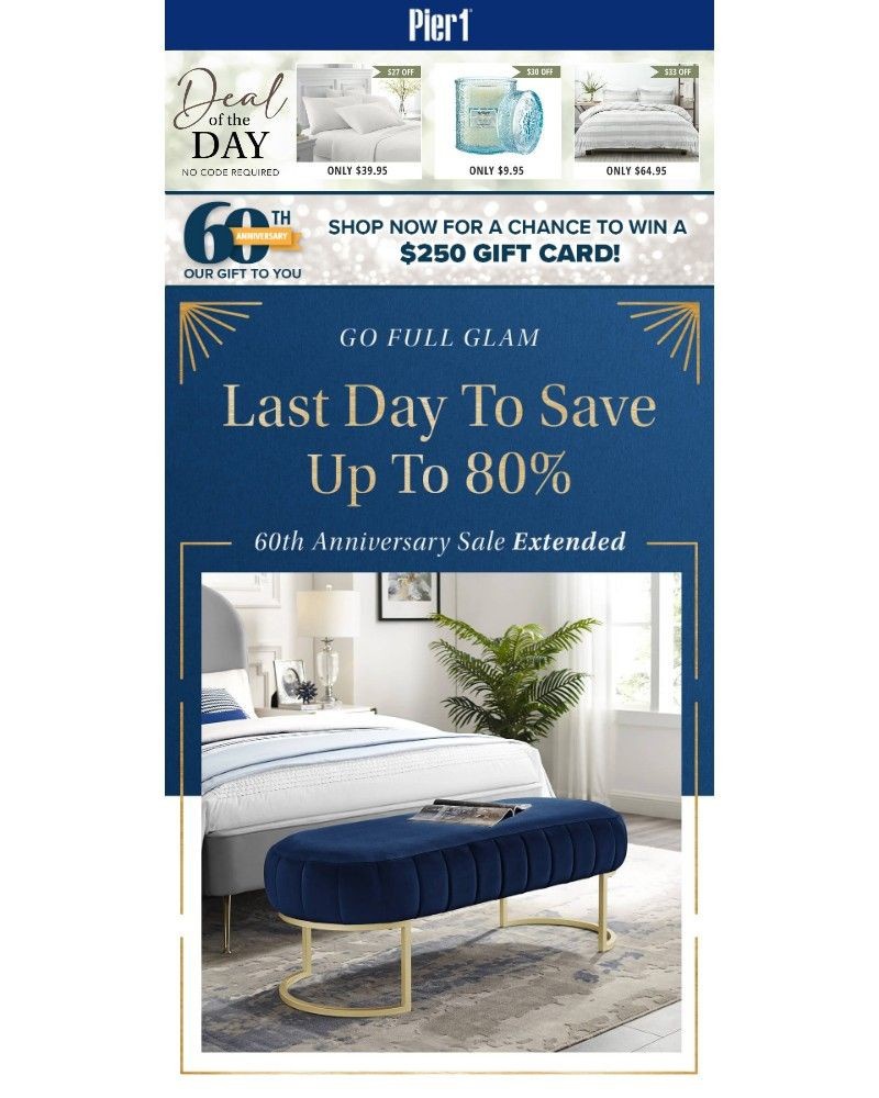 Screenshot of email with subject /media/emails/deals-up-to-80-extended-for-our-60th-anniversary-997015-cropped-94402df4.jpg