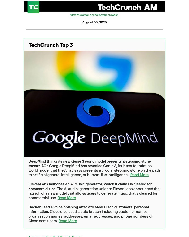 Screenshot of email with subject /media/emails/deepmind-thinks-its-new-genie-3-world-model-presents-a-stepping-stone-toward-agi-_yZ94MzS.jpg