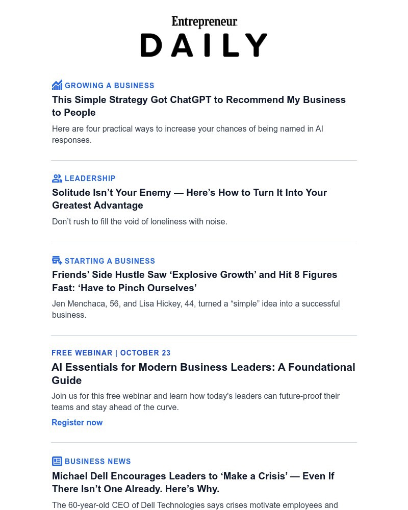 Screenshot of email with subject /media/emails/dells-ceo-says-leaders-should-make-a-crisis-4a780f-cropped-3066fbe1.jpg