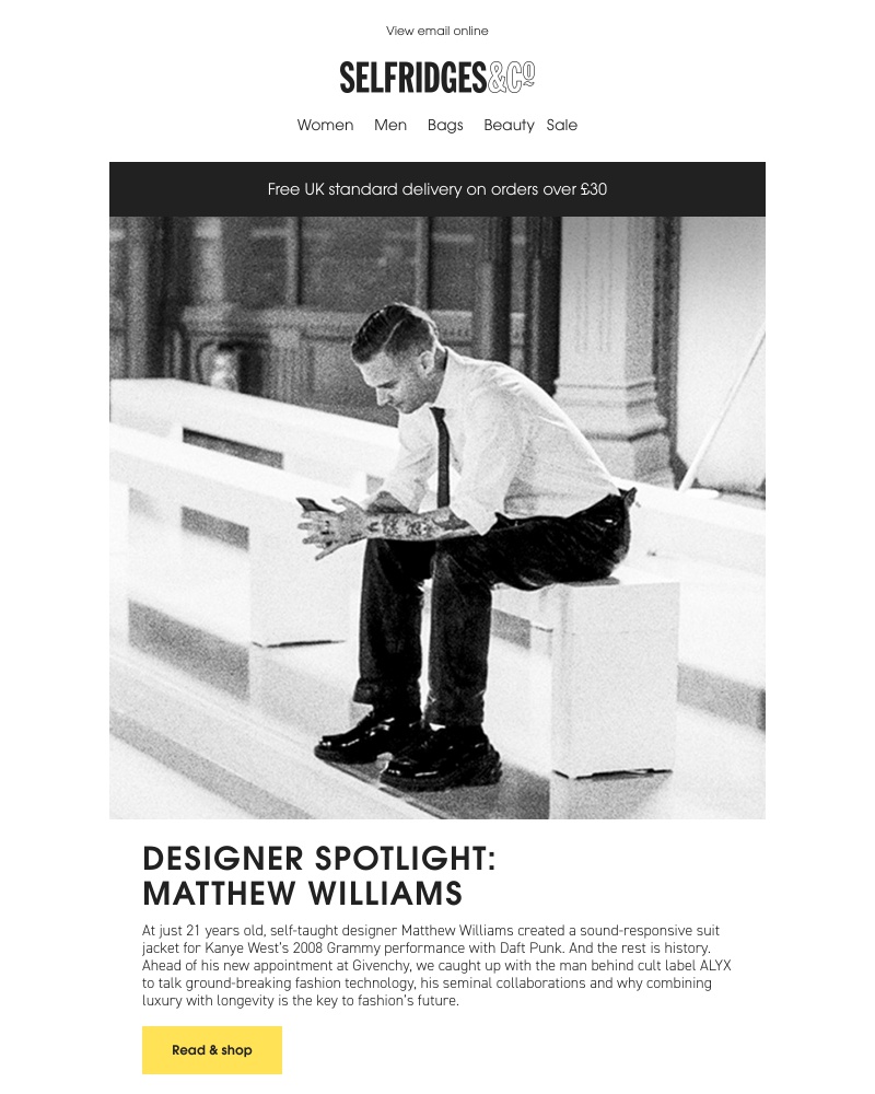 Screenshot of email with subject /media/emails/designer-spotlight-alyxs-matthew-williams-aaa86c-cropped-d20dd582.jpg