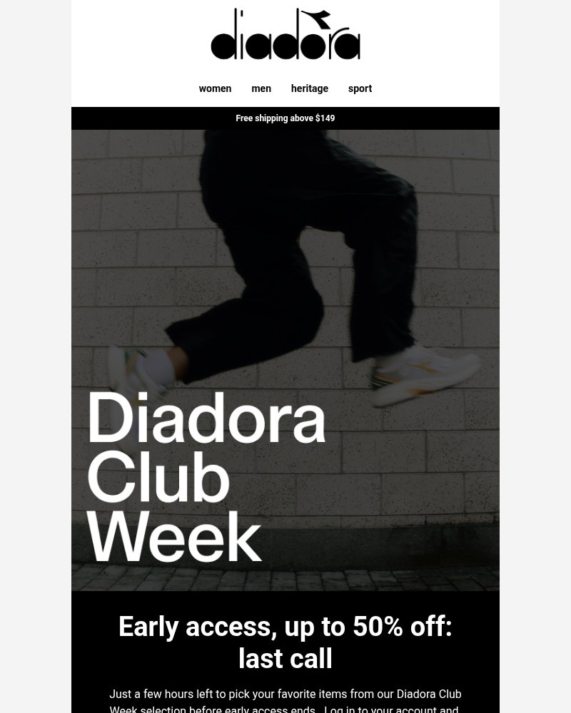 Screenshot of email with subject /media/emails/diadora-club-week-last-call-up-to-50-off-5e00e0-cropped-fd39fc78.jpg