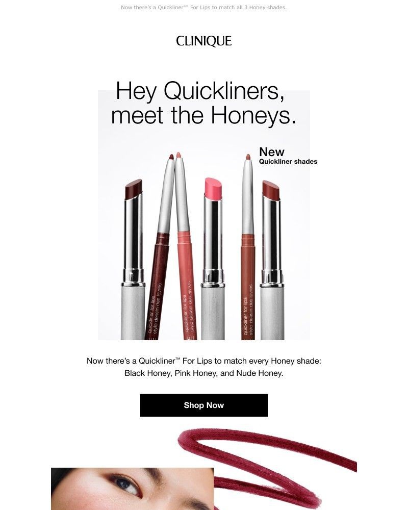 Screenshot of email with subject /media/emails/did-you-hear-honey-lip-liners-are-here-43b328-cropped-4c77656a.jpg