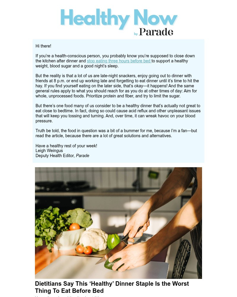 Screenshot of email with subject /media/emails/dietitians-say-this-healthy-dinner-staple-is-the-worst-thing-to-eat-before-bed-e1_DCj5lKS.jpg