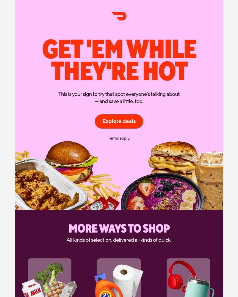 Screenshot of email with subject /media/emails/dinner-is-served-and-on-sale-2e2311-cropped-fdcb282b.jpg