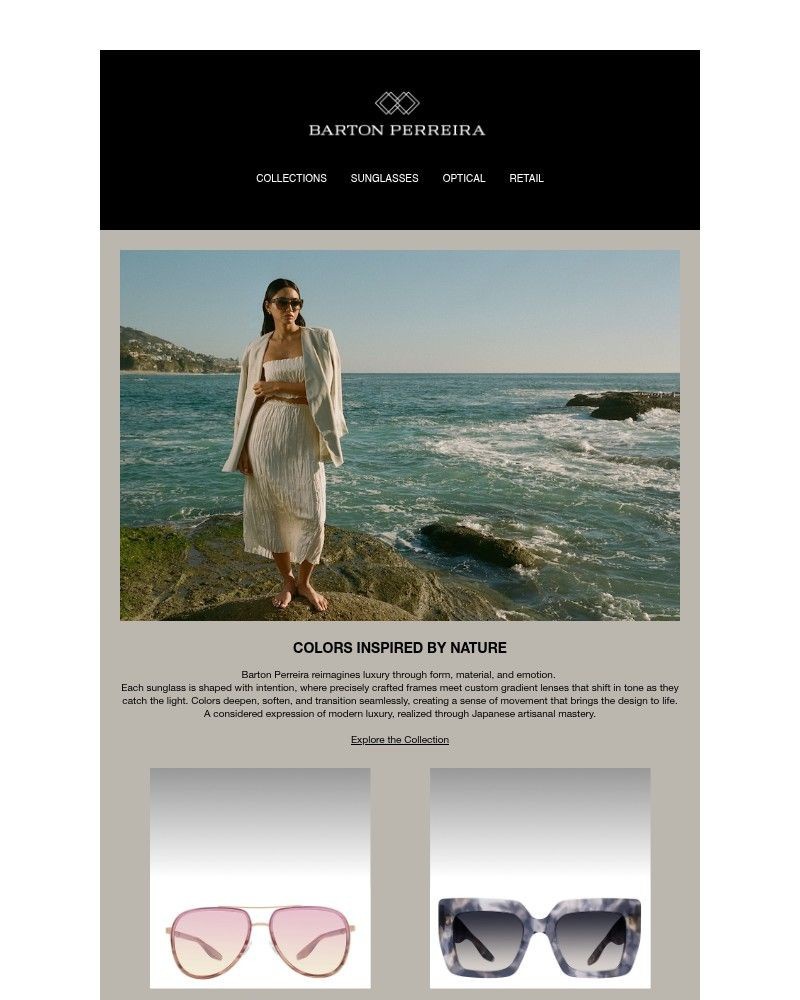 Screenshot of email sent to a Barton Perreira Newsletter subscriber