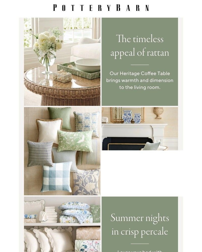 Screenshot of email sent to a Pottery Barn Cart abandoner