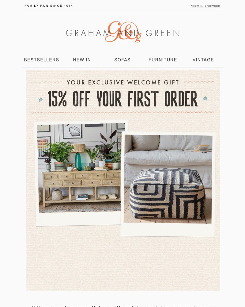 Screenshot of email with subject /media/emails/discover-graham-and-green-with-15-off-just-for-you-2efdd4-cropped-559a59e6.jpg