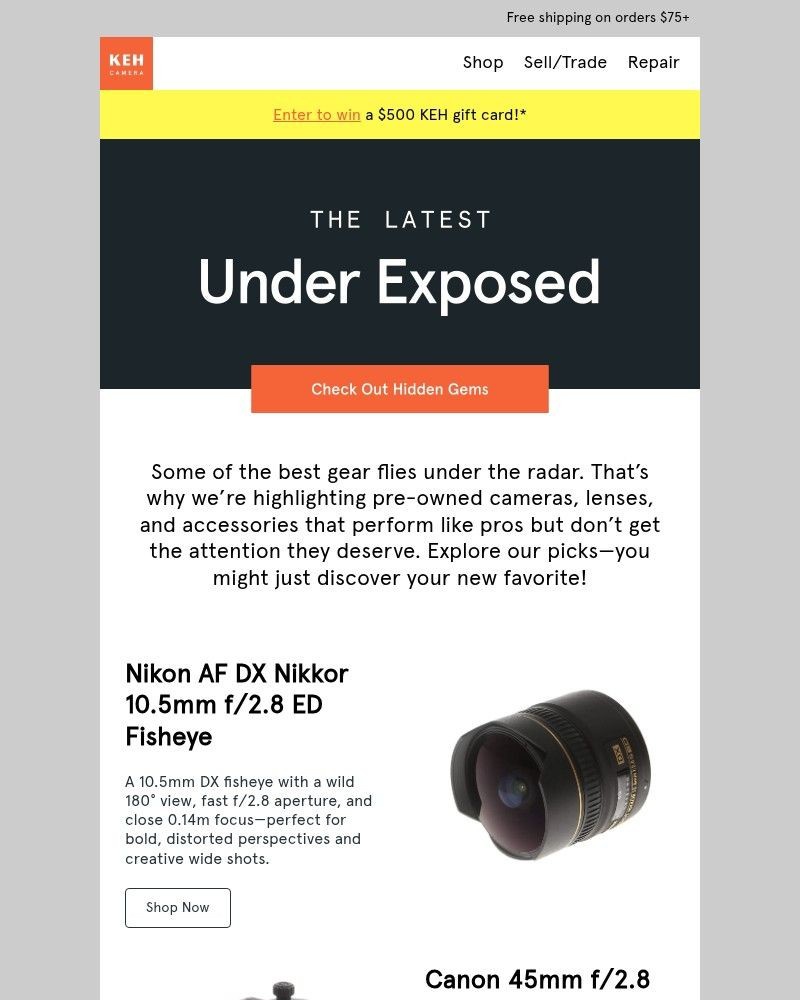 Screenshot of email with subject /media/emails/discover-hidden-camera-gear-gems-ad4b28-cropped-f32ca9f7.jpg