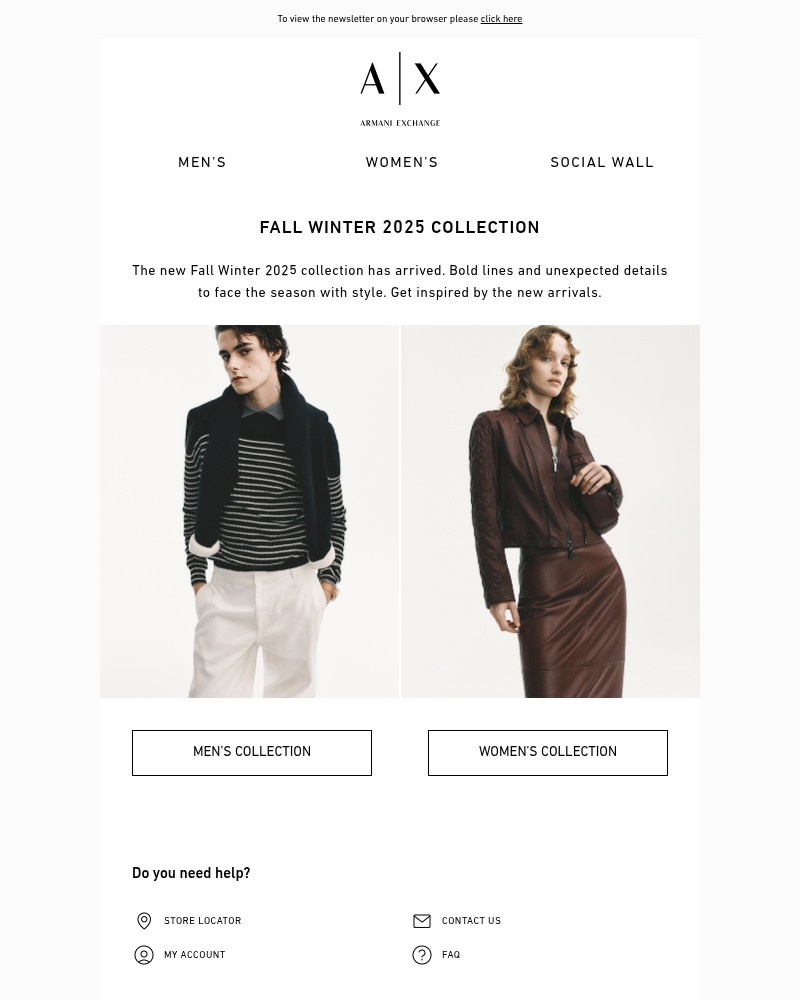 Screenshot of email with subject /media/emails/discover-the-fall-winter-2025-collection-60c1ad-cropped-af0cd947.jpg