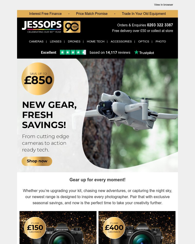 Screenshot of email with subject /media/emails/discover-the-latest-gear-and-save-big-today-bae7f3-cropped-6c95c135.jpg