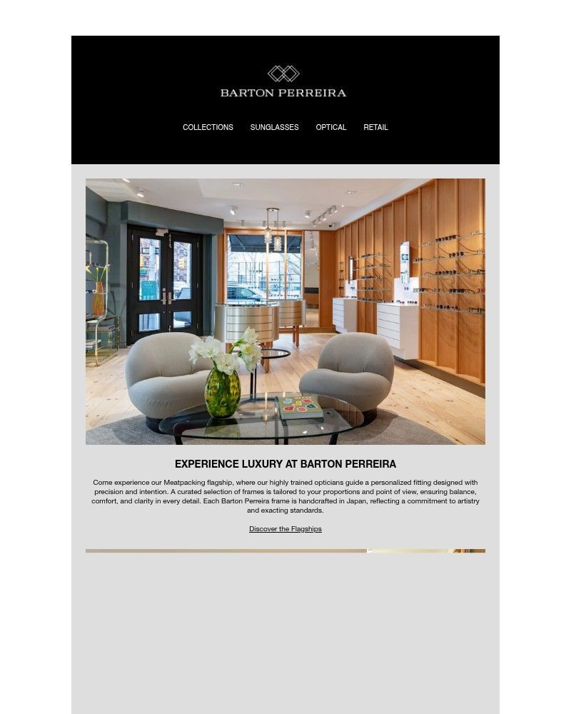 Screenshot of email sent to a Barton Perreira Newsletter subscriber