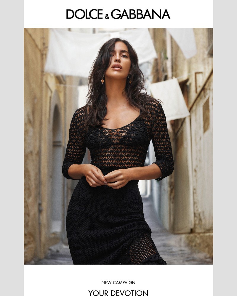 Screenshot of email sent to a Dolce & Gabbana Newsletter subscriber