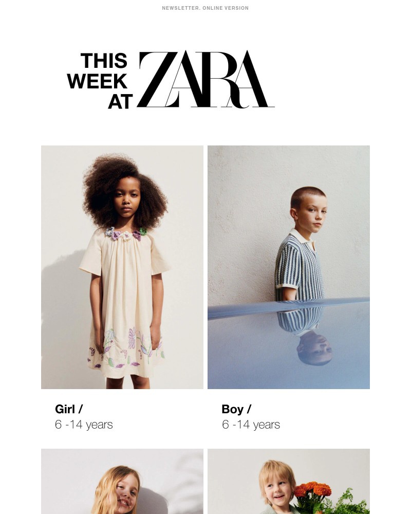 ZARA on X: Discover our new #zarakids collection! Printed