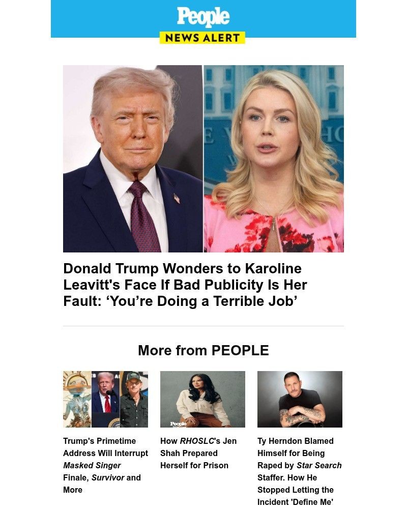 Screenshot of email with subject /media/emails/donald-trump-wonders-to-karoline-leavitts-face-if-bad-publicity-is-her-fault-your_ucB62kg.jpg