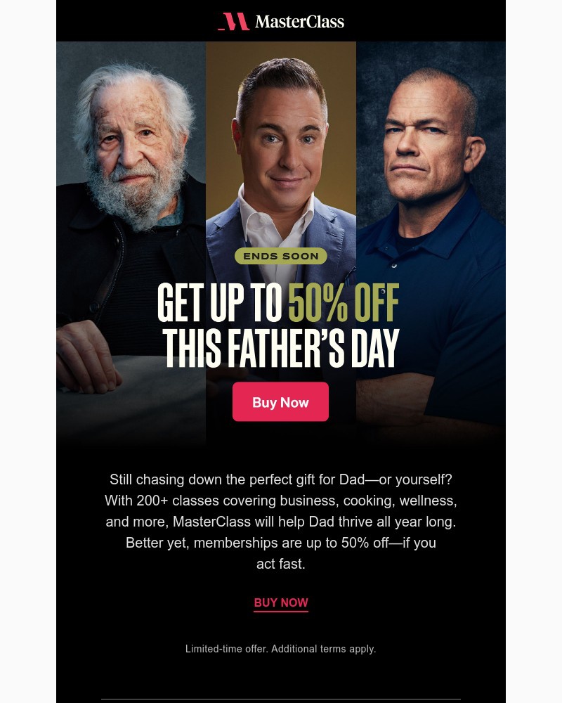 Screenshot of email with subject /media/emails/dont-forget-50-off-memberships-ends-soon-43c4fc-cropped-23f444c3.jpg