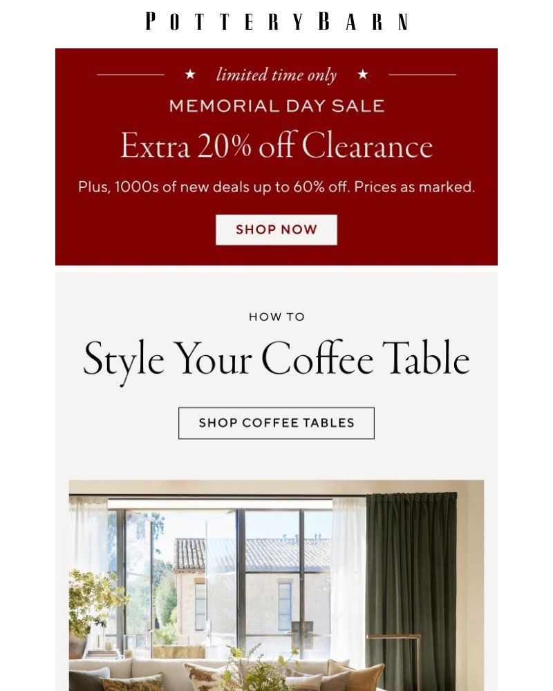 Screenshot of email with subject /media/emails/dont-forget-your-extra-20-off-clearance-coffee-table-styling-101-f74631-cropped-64517844.jpg