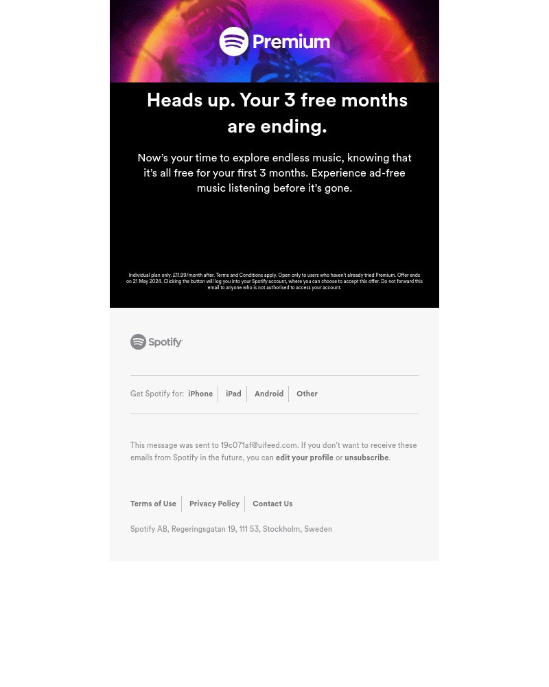 Screenshot of email with subject /media/emails/dont-miss-3-months-of-spotify-premium-for-0-95c8a9-cropped-45fd06d2.jpg