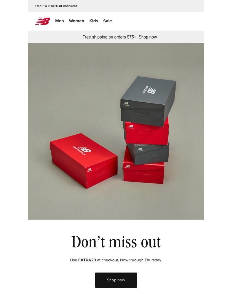 Screenshot of email with subject /media/emails/dont-miss-an-extra-20-off-select-markdowns-06de2e-cropped-2cd3ae96.jpg