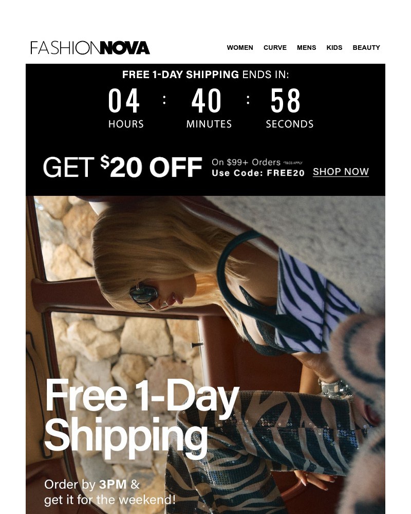 Screenshot of email with subject /media/emails/dont-miss-free-1-day-shipping-74c981-cropped-a4f158eb.jpg