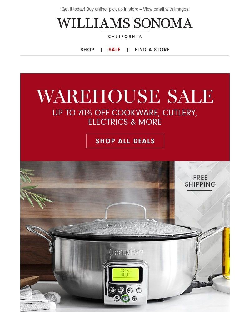 Screenshot of email with subject /media/emails/dont-miss-it-warehouse-sale-deals-going-fast-a278ab-cropped-e1059a51.jpg