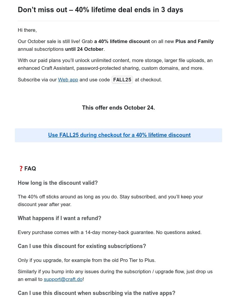 Screenshot of email with subject /media/emails/dont-miss-out-40-lifetime-deal-ends-in-3-days-82c1d4-cropped-3dc066ef.jpg