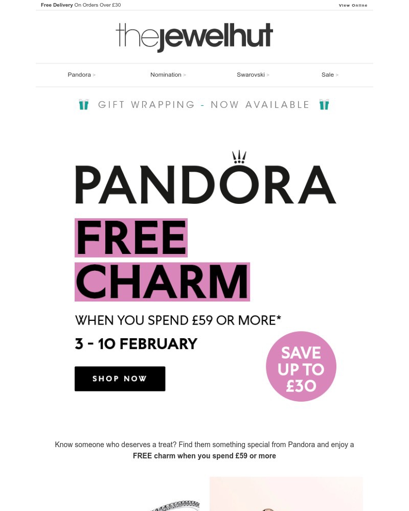 Screenshot of email with subject /media/emails/dont-miss-out-free-pandora-charm-4d5355-cropped-7d1c21b0.jpg