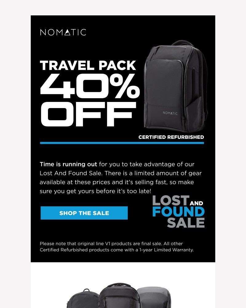 Screenshot of email with subject /media/emails/dont-miss-out-lost-found-sale-62dfc7-cropped-14d4808e.jpg