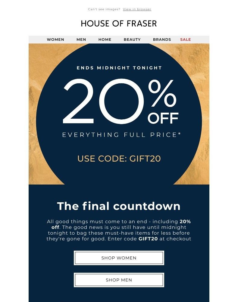 Screenshot of email with subject /media/emails/dont-miss-out-on-20-off-ends-midnight-tonight-7cbed3-cropped-f84bd8cb.jpg