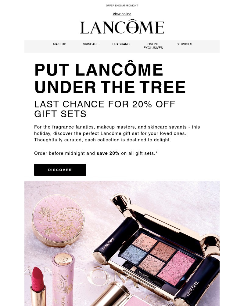 Screenshot of email with subject /media/emails/dont-miss-out-on-20-on-all-gift-sets-user-98a94a-cropped-d3739a45.jpg