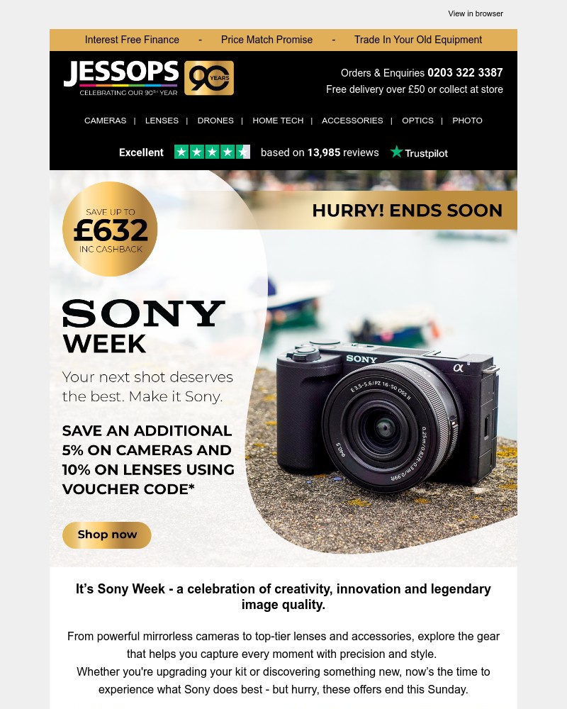 Screenshot of email with subject /media/emails/dont-miss-out-sony-week-is-almost-over-b74c43-cropped-e83debd4.jpg