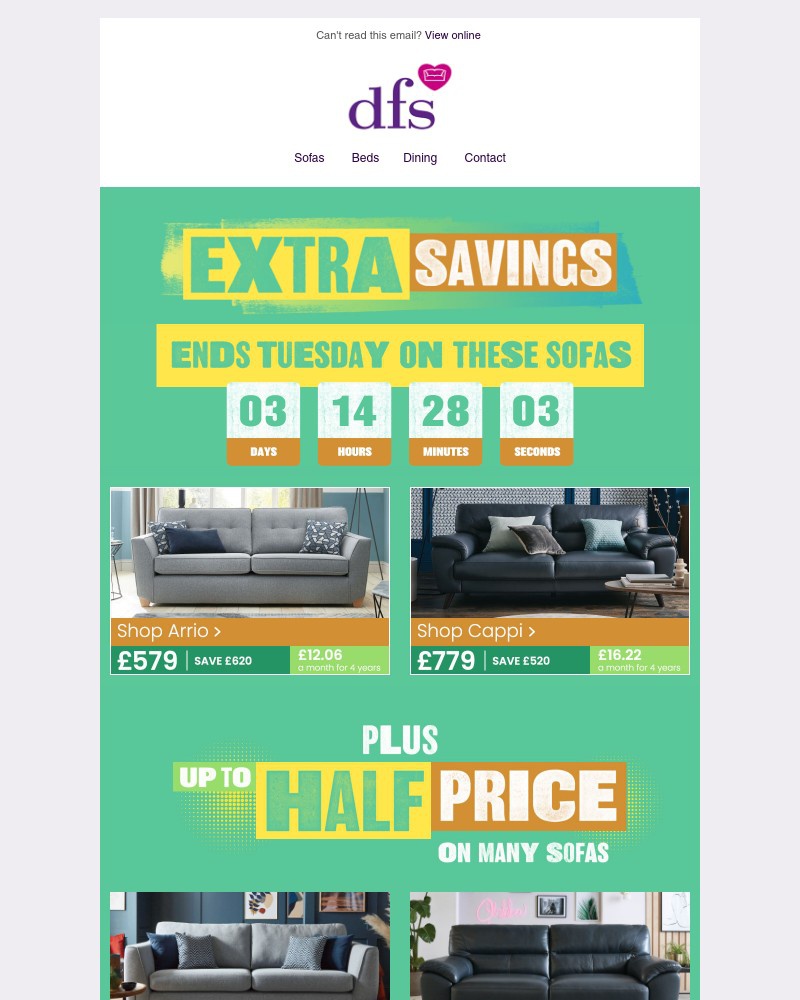 Screenshot of email with subject /media/emails/dont-miss-out-up-to-half-price-on-many-sofas-d65cc9-cropped-9eb88645.jpg