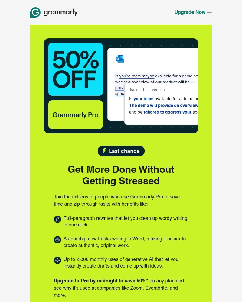 Screenshot of email with subject /media/emails/dont-miss-out50-off-pro-ends-tonight-229c79-cropped-96455f8b.jpg