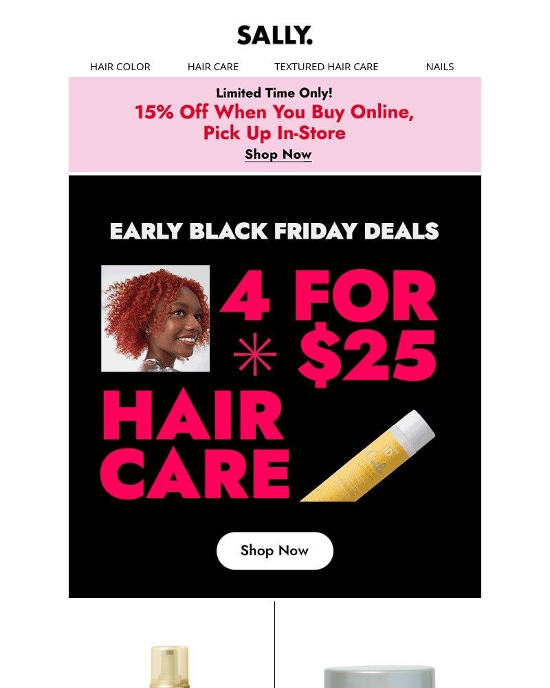Screenshot of email with subject /media/emails/dont-miss-the-4-for-25-select-hair-care-sale-1fb036-cropped-71e262bd.jpg